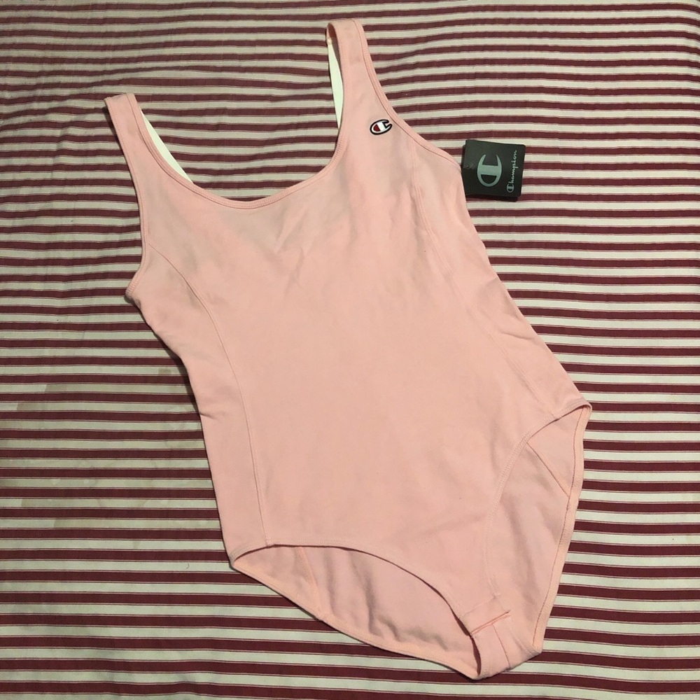Brand New Champion Pink  Bodysuit
